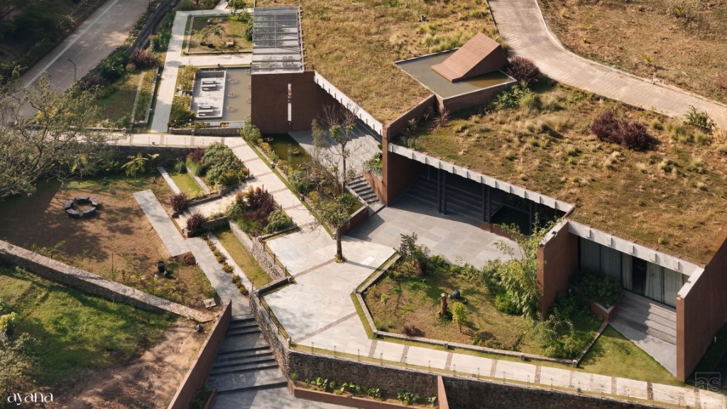 Ayana Ville Aerial Masterplan and Green Roofs
